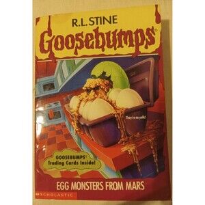 R.L. Stine's Goosebumps Book #42 Egg Monsters From Mars Preowned